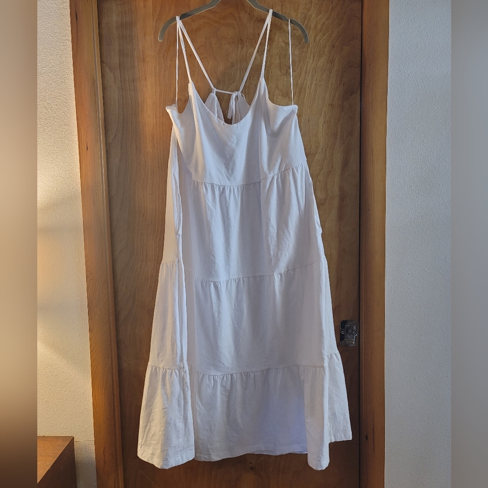 NWT, Old Navy, White, knit dress. SZ XL
